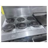 Vulcan EV60SS-6FP24G208 Commercial Electric Range & Oven