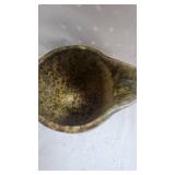 Spongeware Stoneware Pitcher