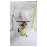 Brass Electric Blow Torch Table Lamp