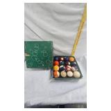 Vintage Billard Pool Balls-#14 Appears mismatched but complete