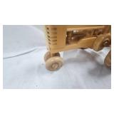 Handcrafted Wooden Toy Tractor