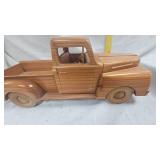 Handcrafted Wood Toy Truck-Classic Ford
