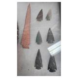 Arrowhead/Spear Head Collection(15 Total)