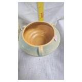 Rumril Pottery Vase/Bowl, and Small Crackle Style Vase