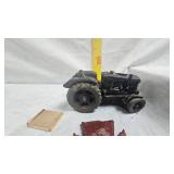 Model M Tractor Model, resin-Decorative Arrowhead made of Pipestone-Pill Box