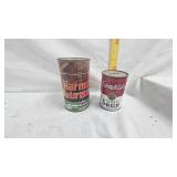 Harmen Killebrew Certicare Can(Empty no holes), Campbell Soup Can Bank