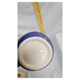 "Old Sleepy Eye" Stoneware Mug, Vintage Swan Planter, Majoica Pottery Dish