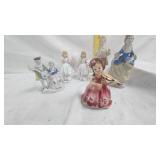 Lot of Glass Figurines-Made in Japan