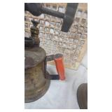 2 Gas Hand Torches and Floor Grate