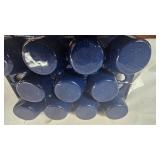 Enamal Covered Cast Iron Muffin Pan