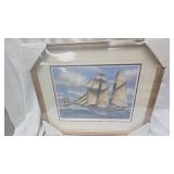 Framed Lithograph "Maria" by Mark R Myers, 446/950, signed, Still in Original Packing, 18x22