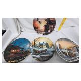 Lot of 4 Terry Redlin Collector Plates