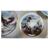 Lot of 4 Terry Redlin and David Maass Collector Plates