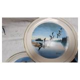 Lot of 4 Terry Redlin and David Maass Collector Plates