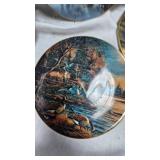 Lot of 4 Terry Redlin and David Meger Collector Plates