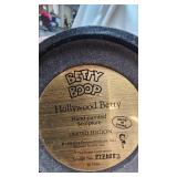 Betty Boop "Hollywood Betty" & "Jingle Bell Betty", Handpainted Sculptures, Limited Edition, has foam packaging