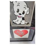 Betty Boop Mefa Mags Magnetic Set & Betty Boop Toon Collectible, Limited Edition/COA