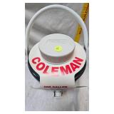 Like New, Never Used Coleman 1 Gallon Steel Belted Jug/Beverage Cooler