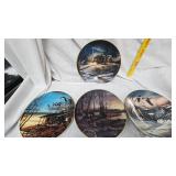 Lot of 4 Terry Redlin Collector Plates