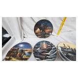 Lot of 4 Terry Redlin Collector Plates