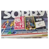 `Lot of Vintage Game Board Games, Million Dollar Man, Super Spy, Charlie Brown, Life, Sorry and More