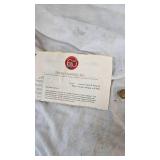 1996 Ducks Unlimited Sponser Pin and Sticker