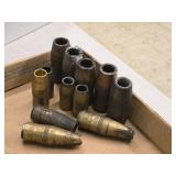 Lot of (12) Mig Welding / Torch Gun Tips (assorted)