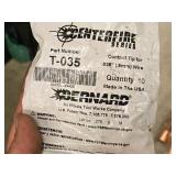 Lot of (4 Partial Bags) Bernard® Centerfire Series Assorted Welding Contact Tips - For .035" (0.9mm) Wire