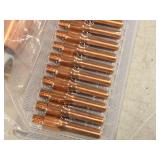 Lot of (2) Panasonic  ZII CO2-MAG L45 0.9mm Welding Contact Tips and Bernard N-5818C Gun Accessories