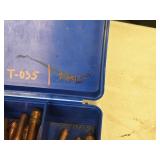 Plastic Storage Container with Assorted Welding Contact Tips