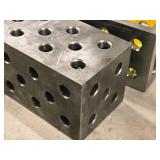 Lot of (2 ) Build Pro 12" Riser Blocks with (4) Ball Lock Bolts