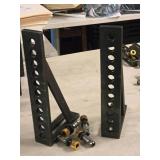 Lot of (2) 12" Assorted Welding Alignment Tools with (4) Ball Lock Bolts