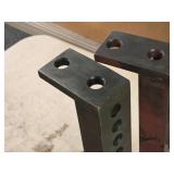 Lot of (2) 12" Assorted Welding Alignment Tools with (4) Ball Lock Bolts