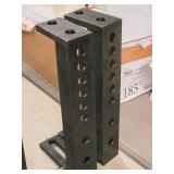 Lot of (2) 12" Assorted Welding Alignment Tools with (4) Ball Lock Bolts