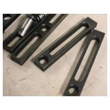 Welding Table Accessories 10"x1"x1/2" (x2), Welding Table Accessories 8"x1"x1/2" (x2), Welding Table Accessories 6"x1"x1/2" (x2), Lock Ball Bolts (x4)