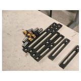 Welding Table Accessories 10"x1"x1/2" (x2), Welding Table Accessories 8"x1"x1/2" (x2), Welding Table Accessories 6"x1"x1/2" (x2), Lock Ball Bolts (x4)