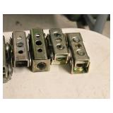 Lot of (6) Adjustable Magnetic Welding V-Pads