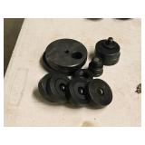 Lot of (12) Punch Parts and Bushings (assorted)