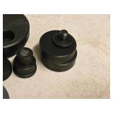 Lot of (12) Punch Parts and Bushings (assorted)