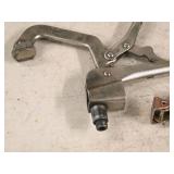 Lot of (2) Locking Clamp Pliers