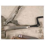 Lot of (2) Locking Clamp Pliers