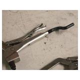 Lot of (2) Locking Clamp Pliers