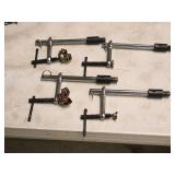 Lot of (4) Welding Table Modular Fixture Clamps 4 1/2" x 9 1/2"