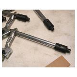 Lot of (4) Welding Table Modular Fixture Clamps 6 1/2" x 11 1/2"