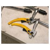 Lot of (4) Welding Table Modular Fixture Clamps 6 1/2" x 11 1/2"