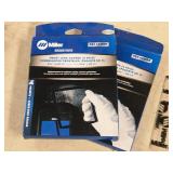 Lot of (2 Packs) Miller® Elite & MP-10 Series Welding Front Lens Covers 4 1/2" x 5 1/4" 5-count ( 10 total items )