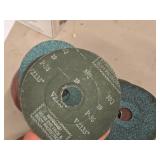 Lot of  Keen Abrasives 4 1/2" Sanding Discs (assorted)