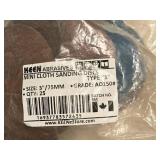 Lot of (2 Bags / ~25 per bag / Total ~50) Keen Abrasives 150 Grit Sanding Disc | Mini Cloth