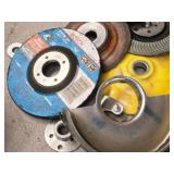 Lot of  Grinding Wheels, Discs, Guards