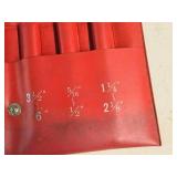 Takachiho Telescopic Gage Set 6-piece with Pouch